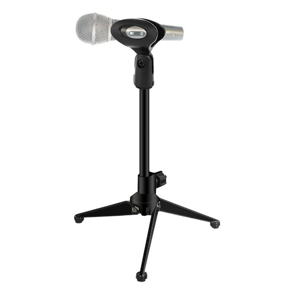 5Core Tripod Desktop Mic Stand Universal Desk Microphone Holder Table Top Stands - Picture 1 of 15